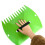 2 Pack Lightweight Polypropylene Garden Leaf Rake Set for Efficient Yard Cleanup and Lawn Care 2