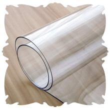 Clear Office Chair Mat 100x140cm, Cuttable Floor Protector for Carpet and Hard Floors, Waterproof and WearResistant