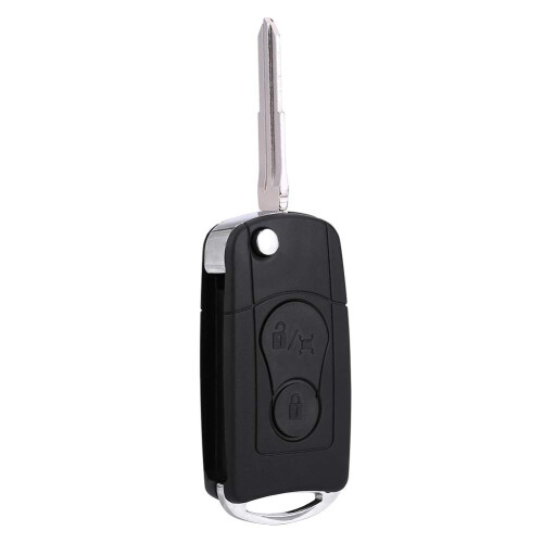 Car Key Fob Shell 2 Button Folding Remote Key Case for SsangYong Actyon Kyron Rexton Durable Replacement 1