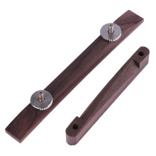 Adjustable Floating Rosewood Bridge for 6 String Archtop Jazz Guitar, Professional Jazz Tone Replacement
