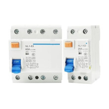 NL163 63A 4 Pole RCCB Switch Residual Current Circuit Breaker with Durable Housing and Easy Installation