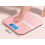 USB Rechargeable Digital Bathroom Scale with Smart Gravity Sensor, Tempered Glass, Clear LCD Display, 400lb Capacity 2