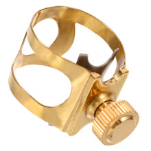 Professional Brass Alto Saxophone Clip with Secure Strap Attachment, Lightweight Reliable Replacement Accessory