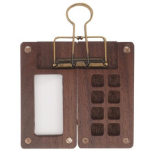 Portable Watercolor Palette with Mixing Tray and Sketchbook Clip, Compact Travel Watercolor Set