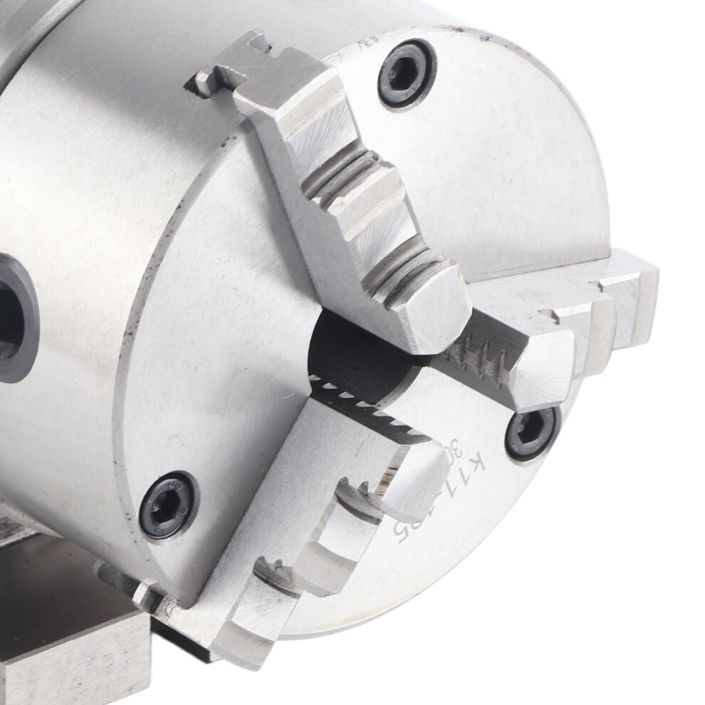 BS-0 Dividing Head with Tailstock 5" 3-Jaw Chuck
