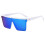 (white frame blue mercury) Sunglasses Oversized Styles Bold Modern Frames Multiple Colors 1