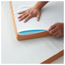 2 Inch Memory Foam Mattress Topper for Pressure Relief, Non Slip Design with Removable Washable Cover 150x190cm