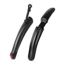 Bike Mudguard Set Front and Rear Waterproof PP Mountain Bike Fenders with Easy Quick Installation