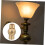 Light Socket Extender for Sloped Ceiling, 180 Swivel Pendant Light Adapter, Durable Copper M10 Connector 2