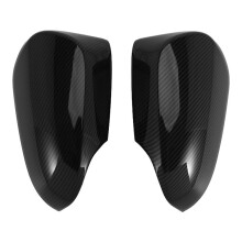 for PRIUS C AQUA ABS Carbon Fiber Car Exterior Rearview Mirror Cover Wing Mirror Covers Caps