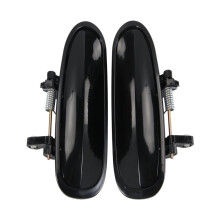 2Pcs Car Outside Exterior Door Handle for EK3 1996 1997 1998 1999 2000 (Rear Door Handle)