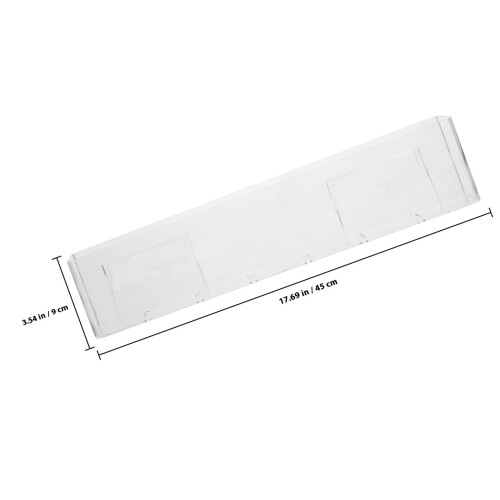 Acrylic CD Storage Rack Transparent Wall Mount Display Holder SpaceSaving Organizer for Home 1