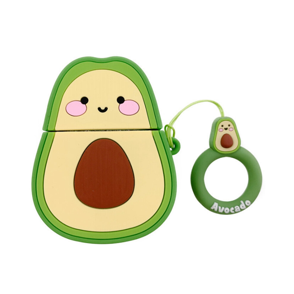 Avocado Earphone Case For Airpods 1 2 Generation Protective Case Anti-Drop Silicone Wireless 4712799383238