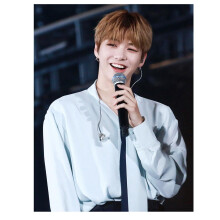 GöR-Det-SjäLv DiamantmåLning Vit Skjorta Kang Daniel Rhinestone Full Circle Diamant VäGgmåLning Sovrumsdekoration