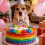 Colorful Digital Cake Candle Holder Set With Detachable-2 4