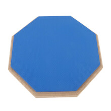 Density Rubber Drum Practice Pad Blue, Quiet Rebound Anti Slip Base for Home or Travel