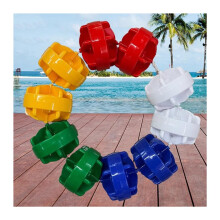 Pool Lane Divider 6M UV Resistant Floating Safety Rope with Floats for Beach Waterpark Swimming Pool