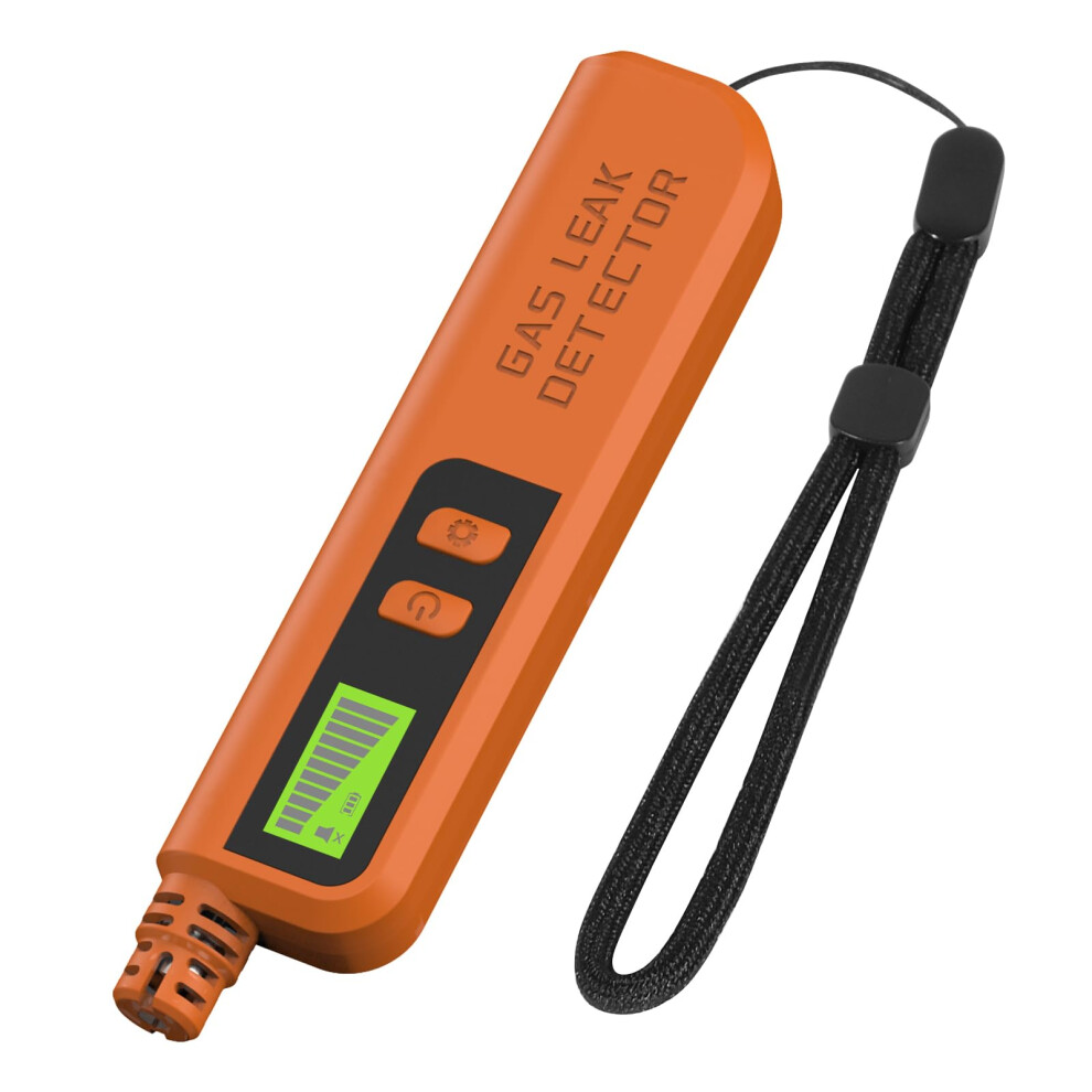 Gas Leak Detector Orange Propane Leak Alarm For Home And Rv Safety Multigas Detection Battery Powered 9310869662525