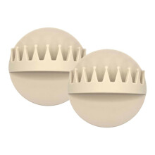 2 STÜCKE Haarfänger Dusche, Wandmontage Saug-Haarsammler, Haarfalle für Duschabfluss, Wiederverwendbarer Duschwand-Haarfänger, B