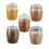 Airtights Clear Plastic Canisters For Organizing Countertop-4 3
