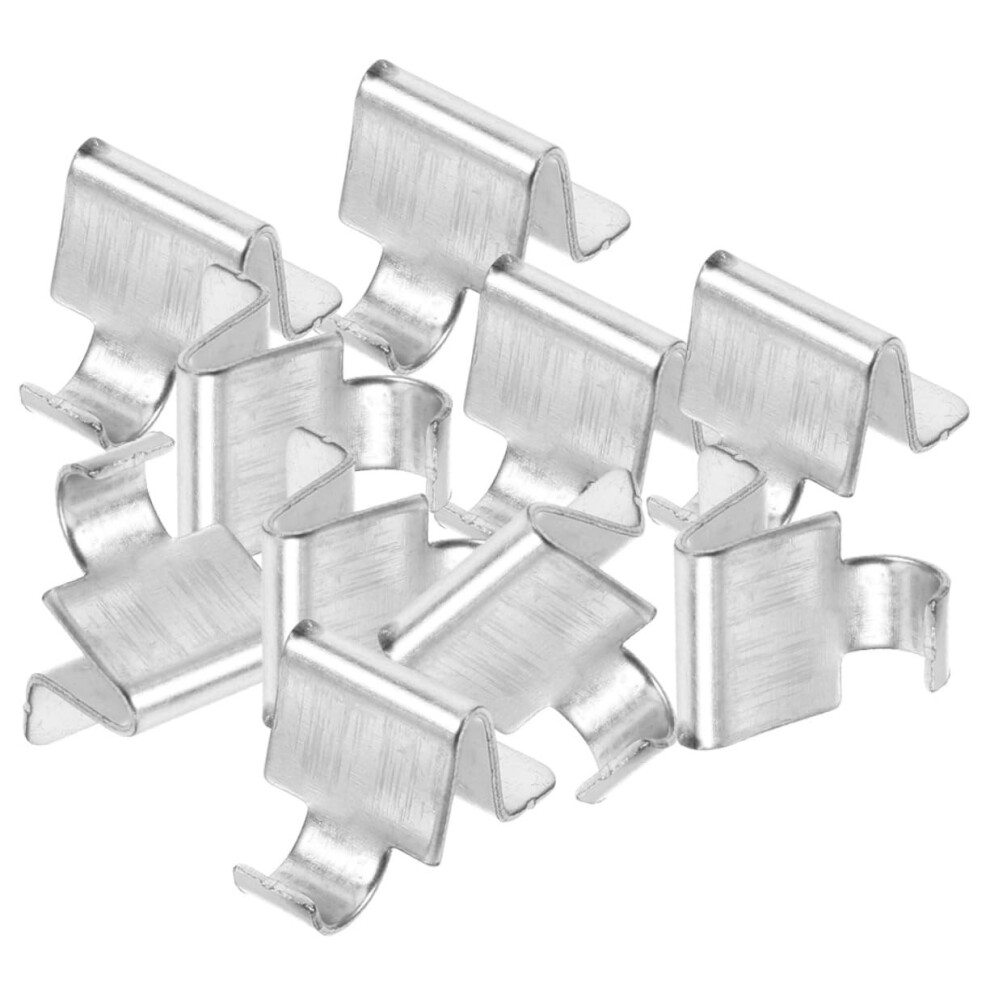 10Pcs Metal Shelf Support Clips Cabinet Shelf Pegs Heavy Duty Secure Shelf Brackets For Kitchen Office Cabinets 9310869662655