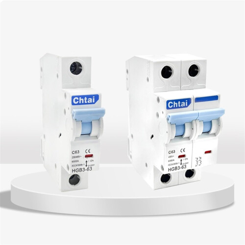 Miniature Circuit Breaker 20 Amp Single Pole MCB Protect 20A Circuits Compact Fit Quick Panel Installation 1