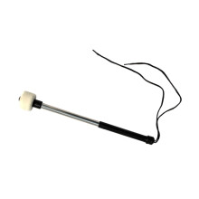 Wool Felt Snare Drum Mallet with Stainless Steel Handle for Warm Tone and Balanced Percussion Use