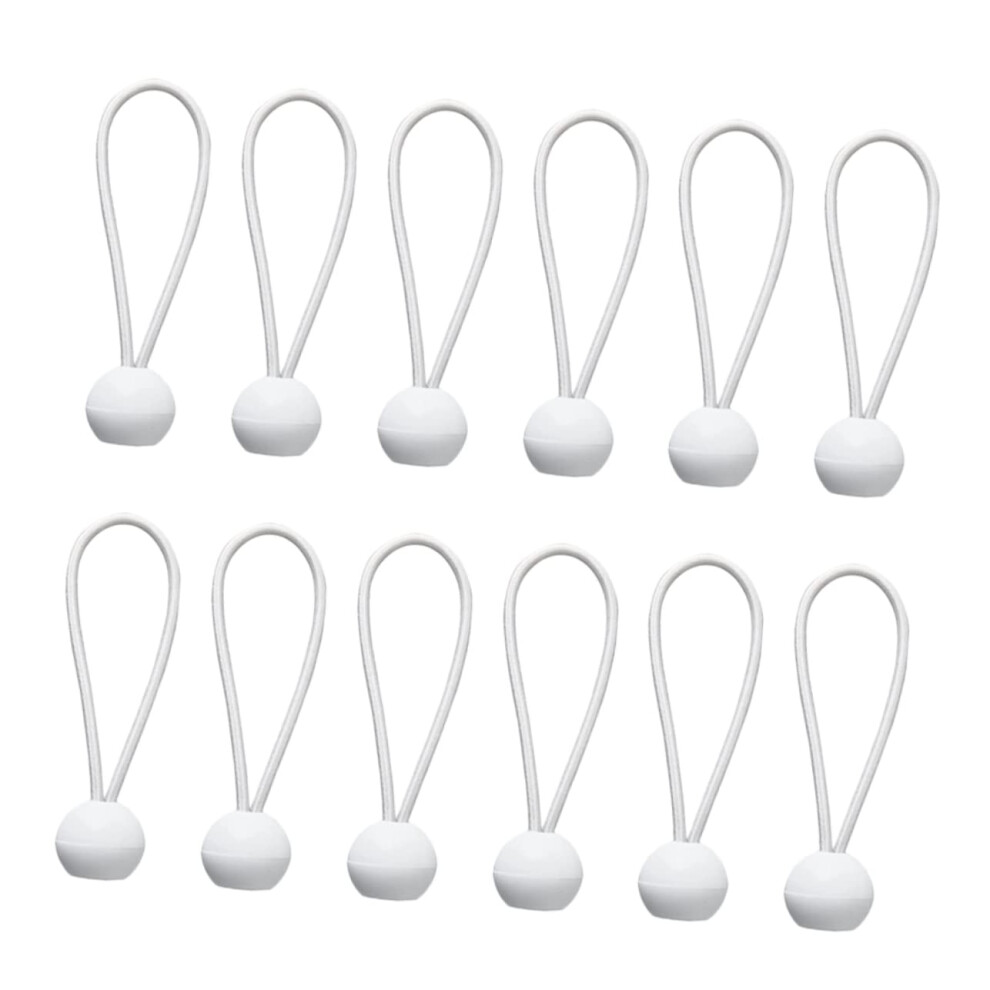 50Pcs Heavy Duty Ball Bungee Cords For Tarps Canopies And Camping Tents Elastic Reusable Tie Down 9310869662907