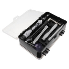 115 in 1 Phone Tool Kit with Precision Pry Tools, Durable Steel Screwdriver Set for Smartphones and Tablets