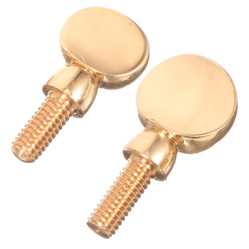 2pcs Alto Saxophone Neck Screws Set, Secure Connection, Easy Quick Installation, Direct Replacement