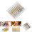 10pcs M3-2.5 Hex Shank Tap Drill Bit, HSS Titanium 5