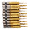 10pcs M3-2.5 Hex Shank Tap Drill Bit, HSS Titanium 6