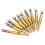 10pcs M3-2.5 Hex Shank Tap Drill Bit, HSS Titanium 7