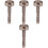 4Pièces Outil Conducteur Tige Acier Durable Pour Perceuse À Percussion 2
