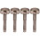 4Pièces Outil Conducteur Tige Acier Durable Pour Perceuse À Percussion 3