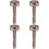 4Pièces Outil Conducteur Tige Acier Durable Pour Perceuse À Percussion 4