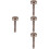 4Pièces Outil Conducteur Tige Acier Durable Pour Perceuse À Percussion 5