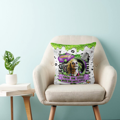 Beetlejuice sierkussensloop 18x18 inch 2