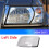 Front Headlight Cover Transparency Headlight Lens Lampshade Shell for  Patrol Y61 6