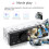 Single DIN Car MP5 Player with Bluetooth Handsfree Calling, HD 4.1‑Inch Screen, Dual USB and Reverse Camera Support 4