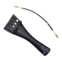 Aluminum Alloy Violin Tailpiece for 3/4 Size Strings, Lightweight Durable Replacement Bridge