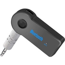 Mini Bluetooth Audio Receiver 3.5mm AUX Adapter, Hands Car Kit for Samsung Galaxy M02s