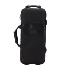 Waterproof Trumpet Case with Side Handle Grip, Lightweight Storage Bag for Brass Wind Instrument