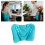 Inflatable Lumbar Support Pillow for Airplanes Car Office-bl 3