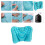 Inflatable Lumbar Support Pillow for Airplanes Car Office-bl 6