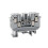 UDK4 DIN Rail Terminal Blocks 50 Pack, Gray Feed Through Screw Type for Secure Wire Connection 1