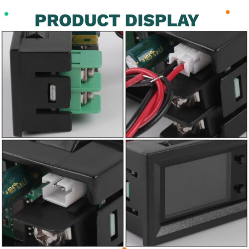 20A Voltmeter Amperemeter 9In1 Multifunktionstester IPS LCD Spannung Strom Strom  Batterie Strom Test Meter 1