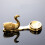 Chopstick Rest Holder Spoon Rest Shelf Fork Storage Rack-Gold 3 5