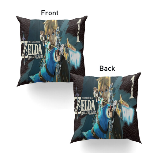 Legend of Zelda throw pillowcase16x16inch 1