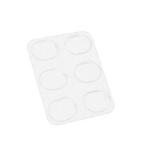 Silicone Drum Damper Pads Set of 6 for Snare Drum Overtone Reduction and Sound Clarity Boost